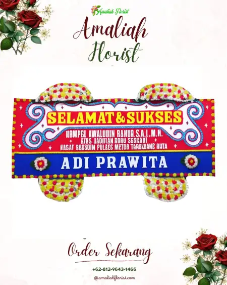 Papan Bunga Ucapan Selamat Rajabasa Jaya